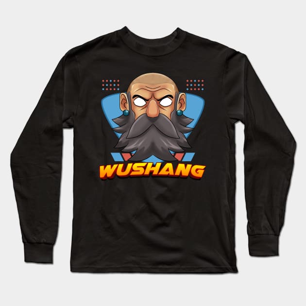 Wushang Brawlhalla Long Sleeve T-Shirt by RahmanDG